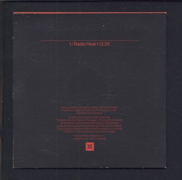The Futureheads - Radio Heart (CD-single)