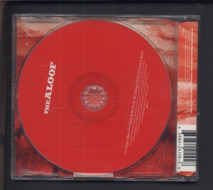 The Aloof - What I Miss The Most (CD-single)