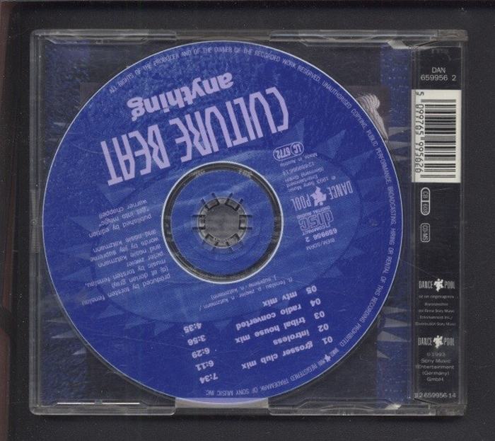Culture Beat - Anything (CD-maxi single)