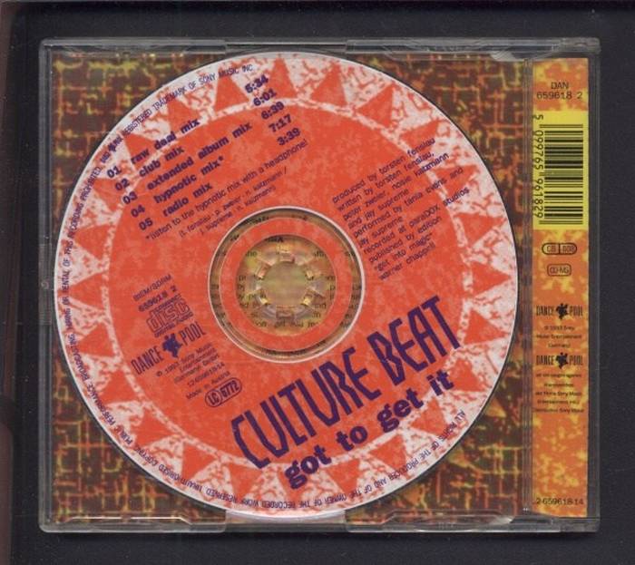 Culture Beat - Got To Get It (CD-maxi single)