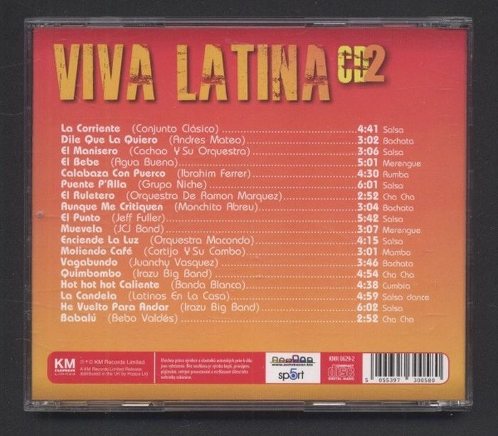 Various - Viva Latina - výběr toho nejlepšího z latinskoamerických rytmů (3CD)