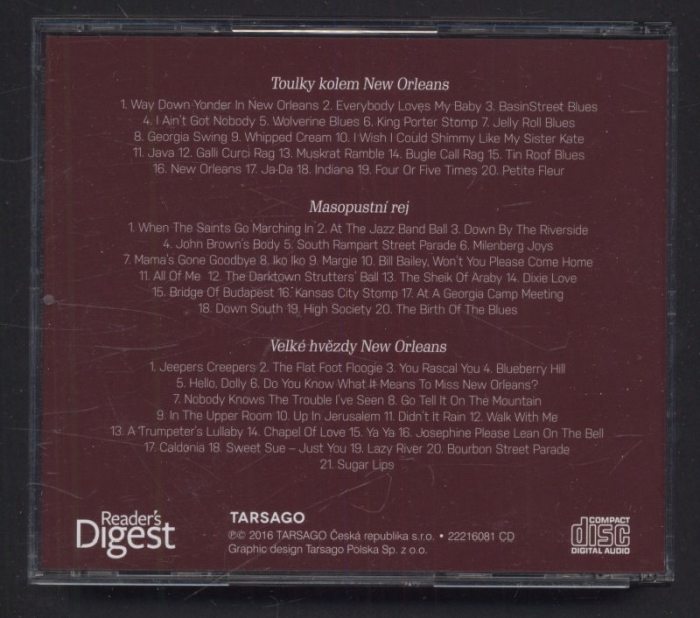 New Orleans 100 let hudebního šílenství (3CD)