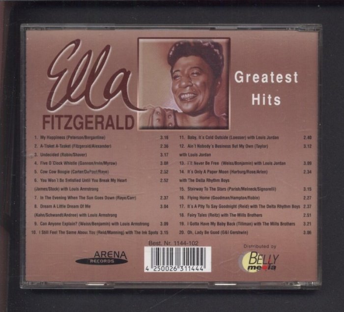 Ella Fitzgerald - The Blues Lady - Greatest Hits (CD)