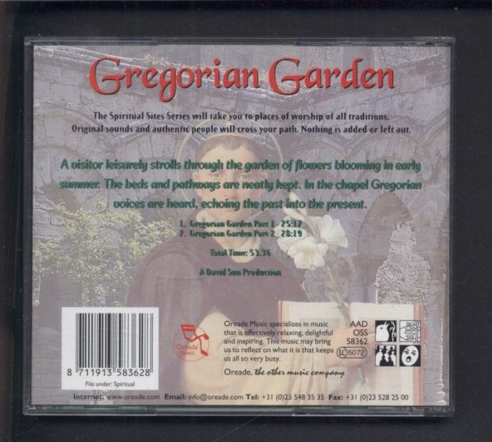 David Sun - Gregorian Garden (CD)