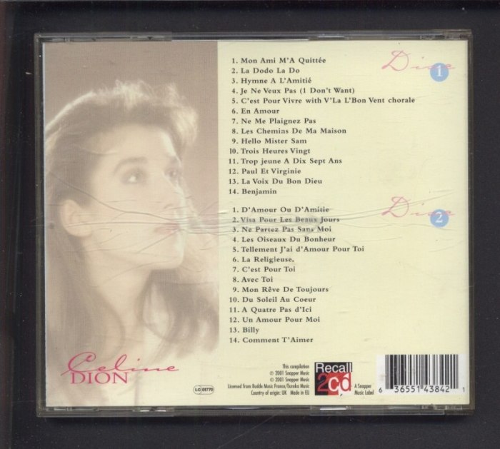 Céline Dion - The French Collection (CD)