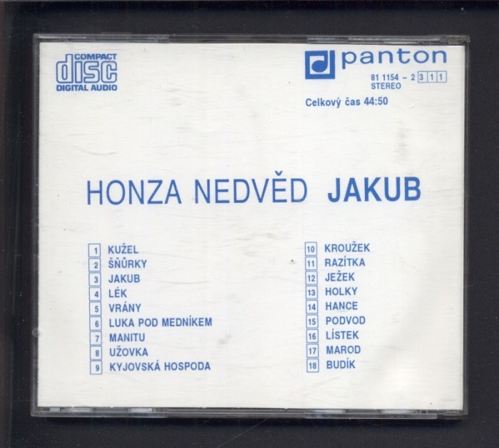 Honza Nedvěd - Jakub (CD)