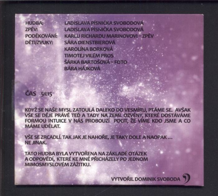 Ladislava „Písnička“ Svobodová - Tajemství vesmírných doteků (CD)
