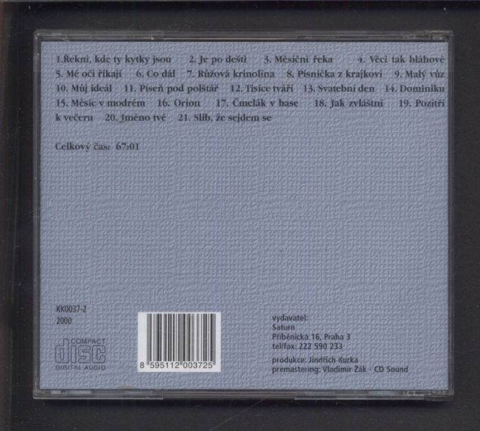 Judita Čeřovská - Je po dešti (CD)