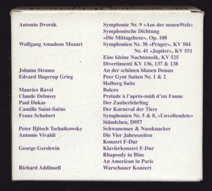 Various - Die größten Meisterwerke der Klassik (10CD v boxu)