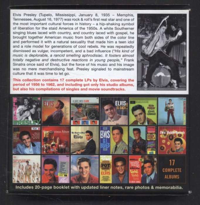 Elvis Presley - Complete 1956 - 1962 Albums (8CD)