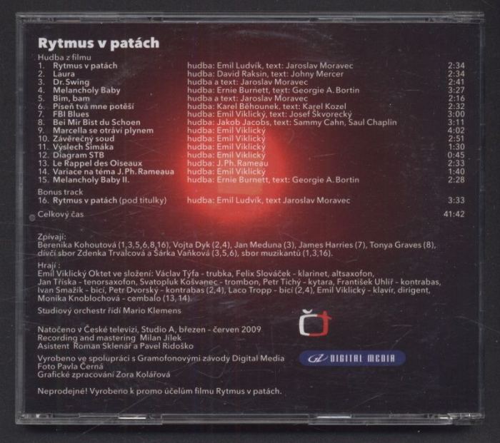 Various - Rytmus v patách - hudba z filmu (CD)
