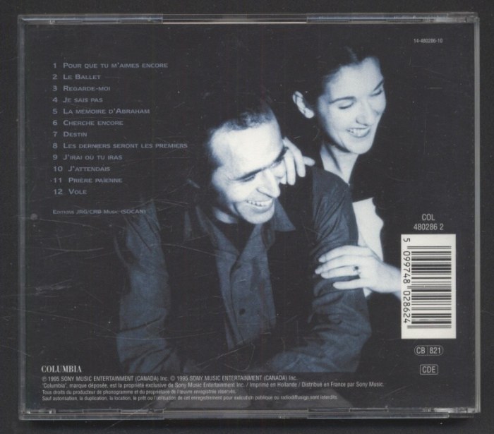 Céline Dion - D'Eux (CD)
