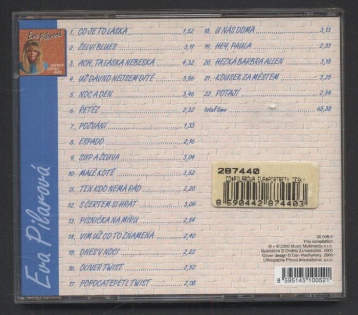 Eva Pilarová - Portréty českých hvězd (CD)