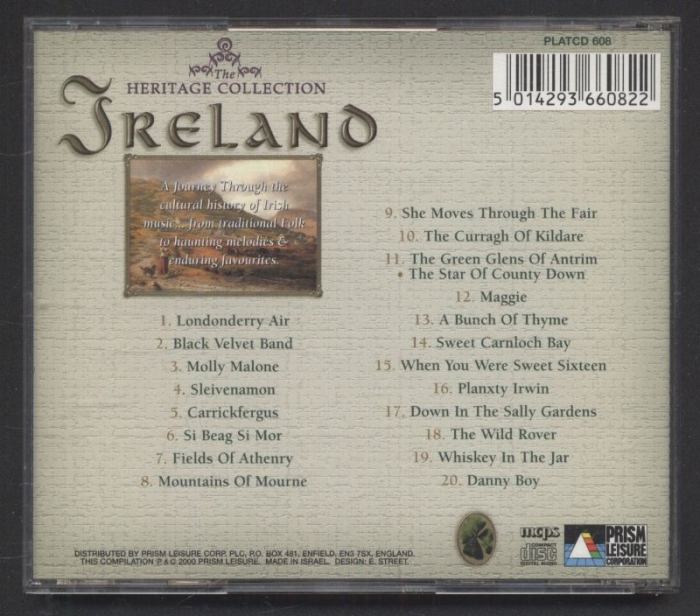 Various - The Heritage Collection - Ireland - A Musical Journey (CD)