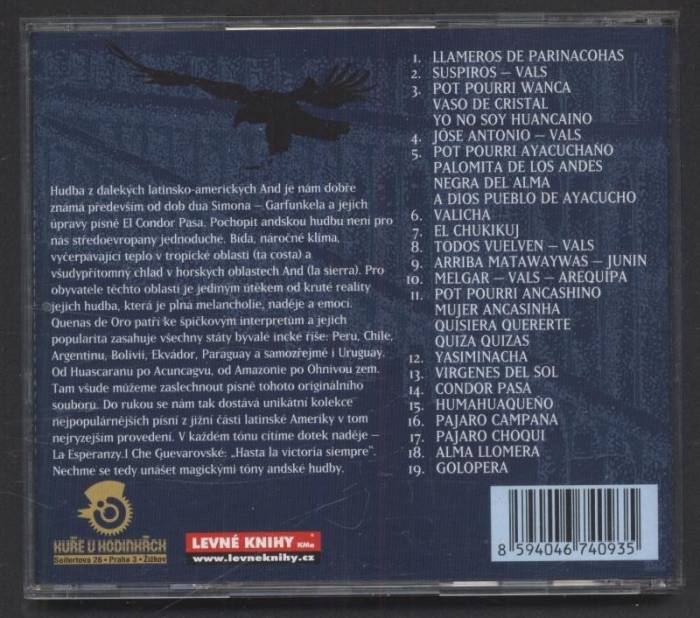 Quenas de Oro: Hudba z And (CD)