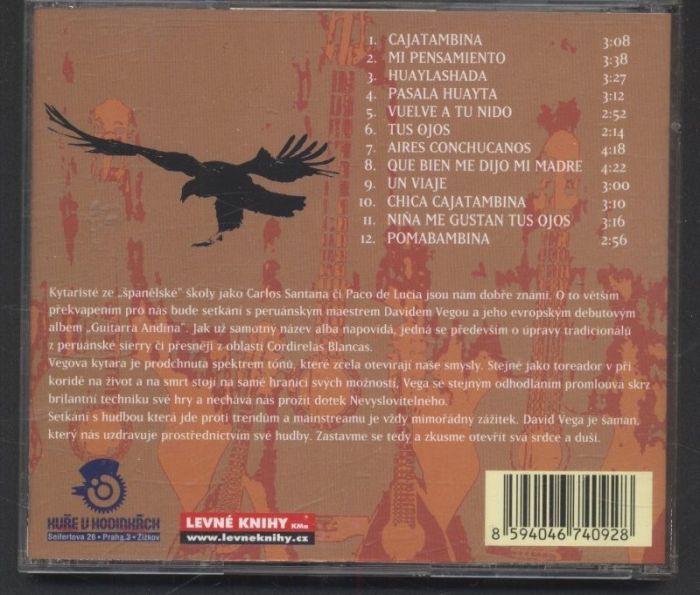 Guitarra Andina: Peruánské tradicionály (CD)