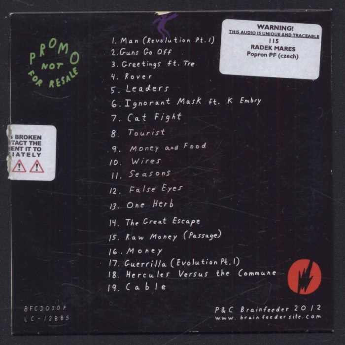 Jeremiah Jae - Raw Money Raps (CD)