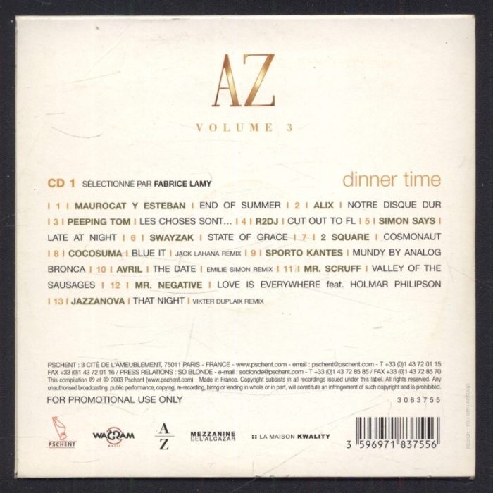 Various - Mezzanine De L'Alcazar Volume 3 (CD)