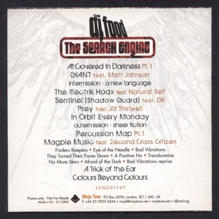 DJ Food - The Search Engine (CD)