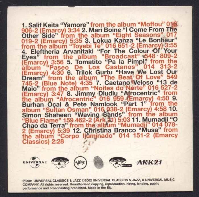 Various - World Traveller (CD)