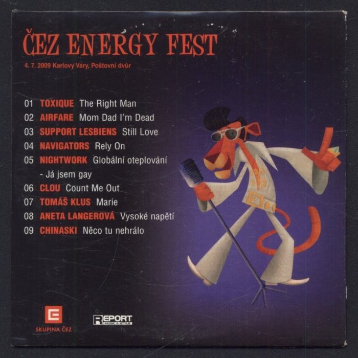 Various - ČEZ Energy Fest 3.7. Karlovy Vary, Poštovní dvůr (CD)