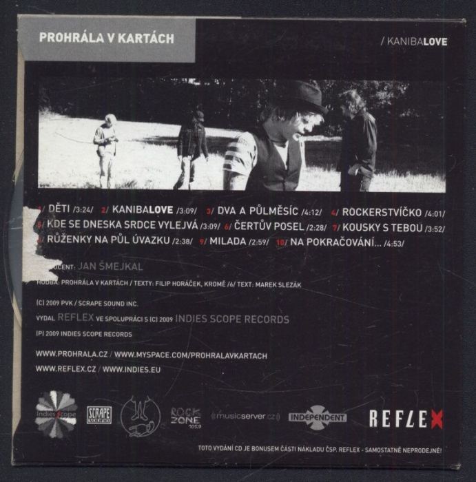 Prohrála v kartách - KanibaLOVE (CD)