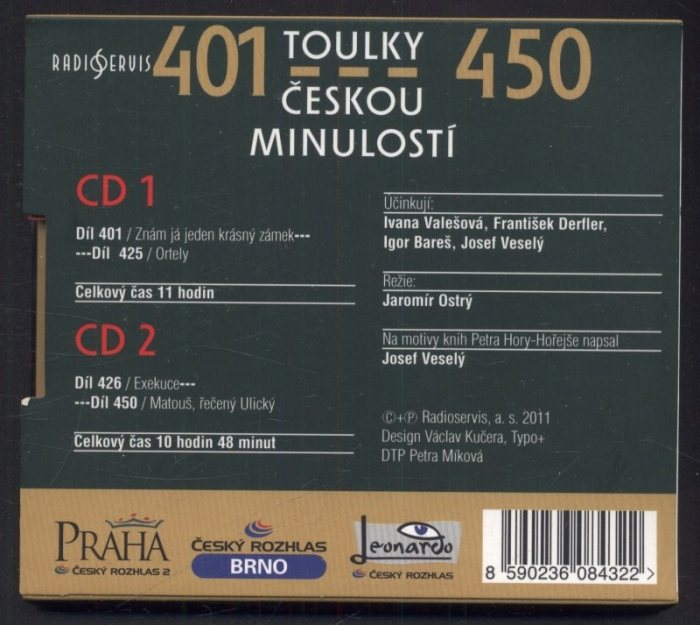 Toulky českou minulostí 401-450 (2CD)