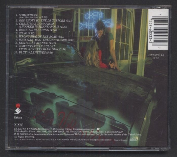 Tom Waits - Blue Valentine (CD)