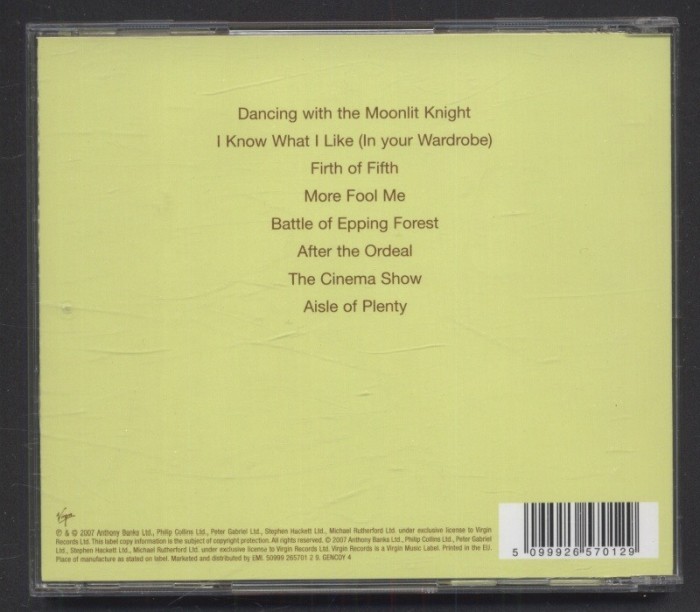 Genesis - Selling England By The Pound (CD)