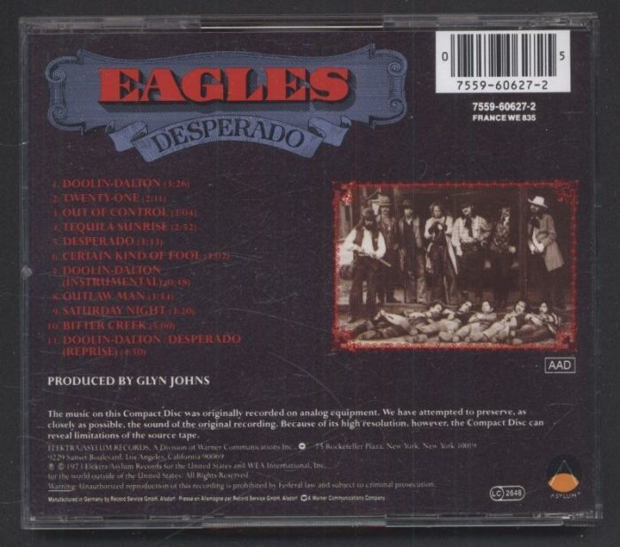 Eagles - Desperado (CD)