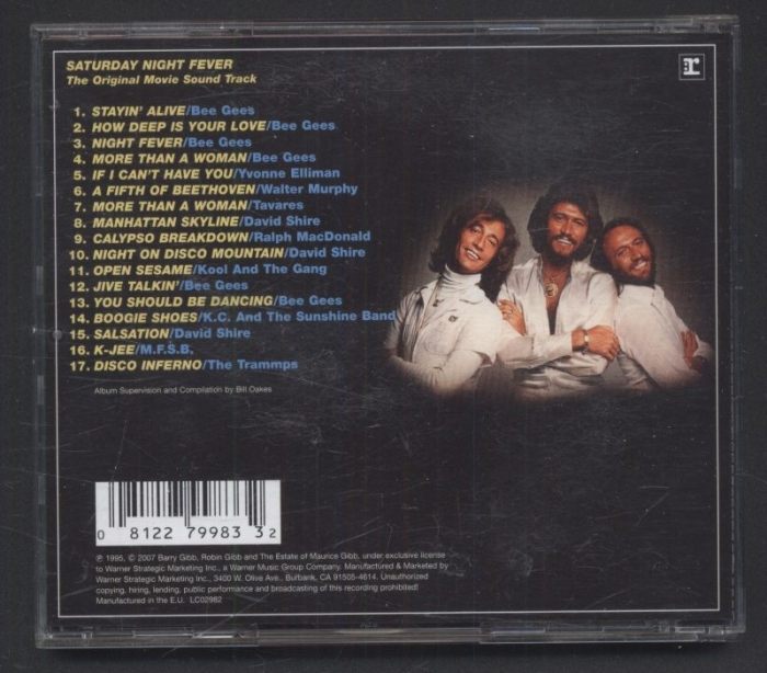 Various - Saturday Night Fever (The Original Movie Sound Track) (CD)