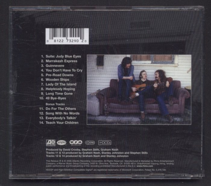 Crosby, Stills a Nash - Crosby, Stills a Nash (CD)