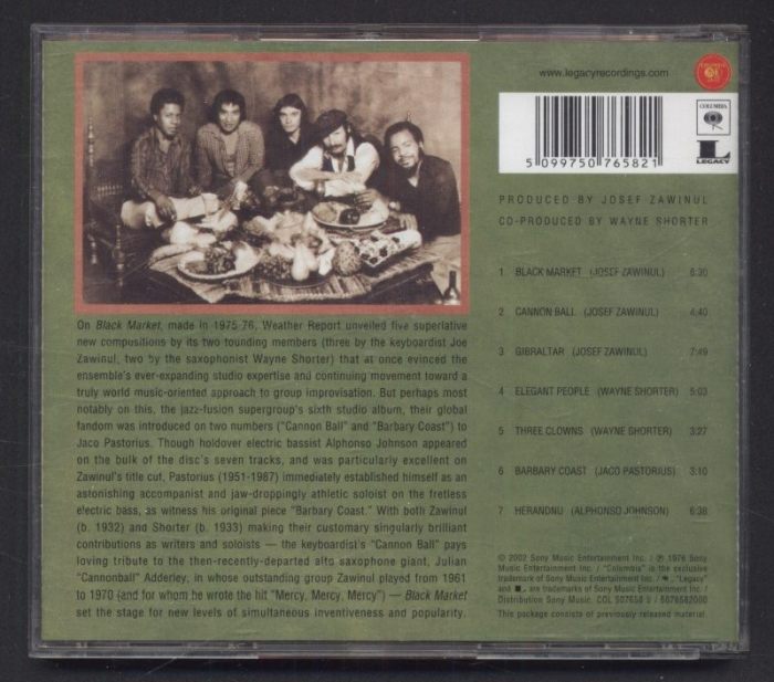 Weather Report - Black Market (CD)