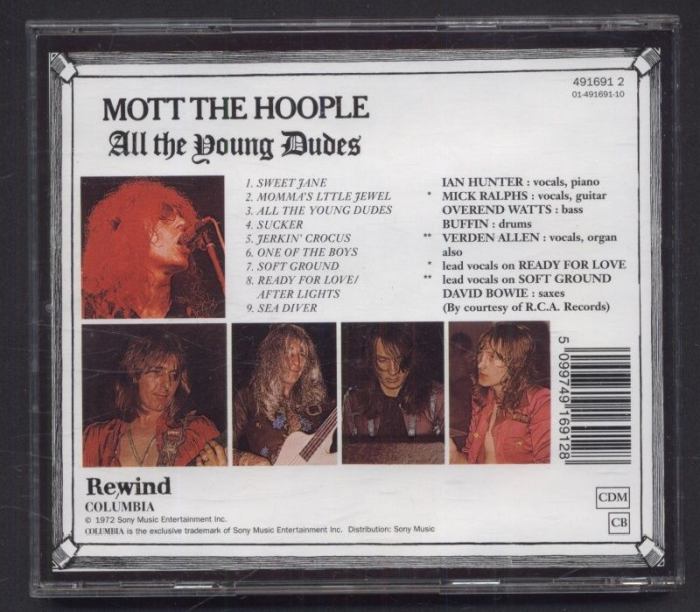 Mott The Hoople - All The Young Dudes (CD)