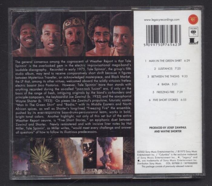 Weather Report - Tale Spinnin' (CD)