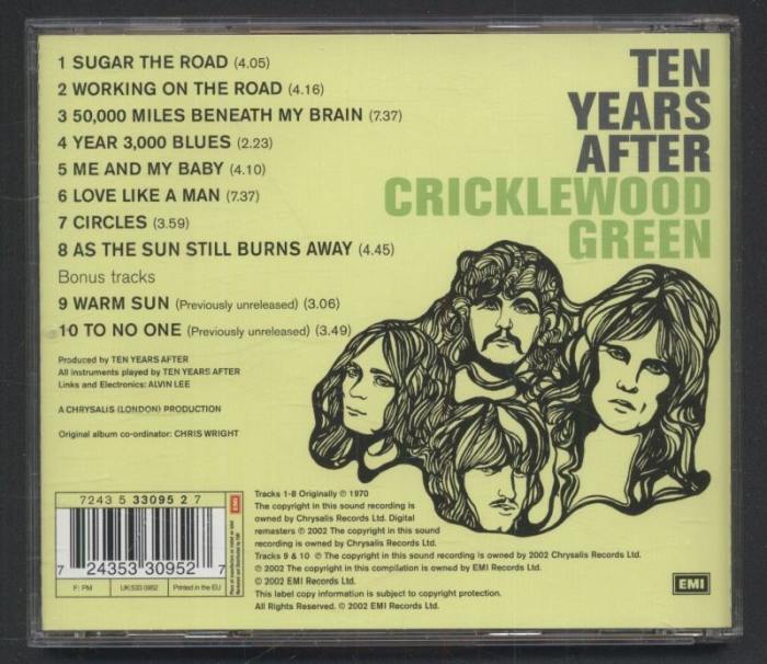 Ten Years After – Cricklewood Green (CD)