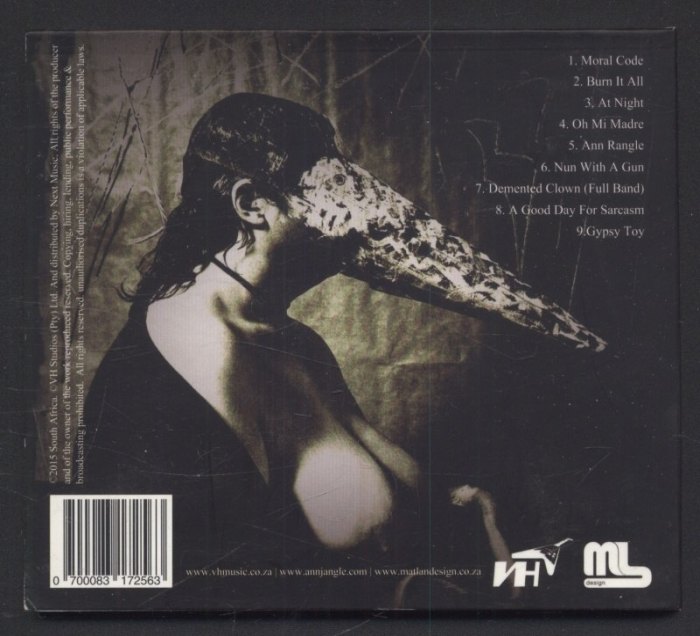 Ann Jangle - Kicking Sawdust (CD) s podpisem
