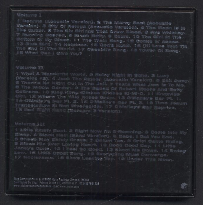 Nick Cave a The Bad Seeds - B-Sides a Rarities (3CD)