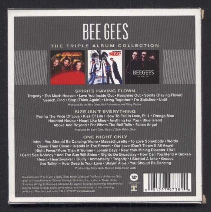 Bee Gees - The Triple Album Collection (3CD)