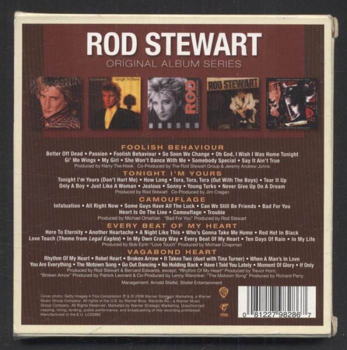 Rod Stewart - Original Album Series (5CD)