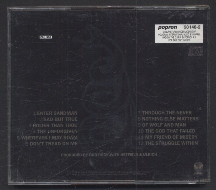 Metallica - Metallica (CD)