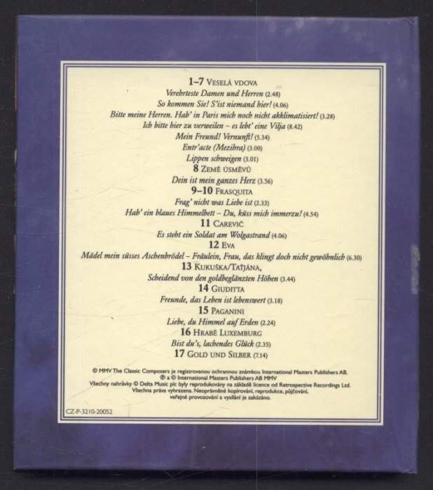 Franz Lehár - Romance a hudba (CD)