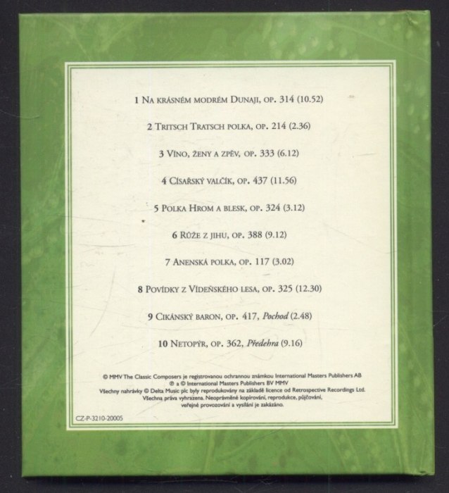 Johann Strauss mladší - Vídeňské noci (CD)
