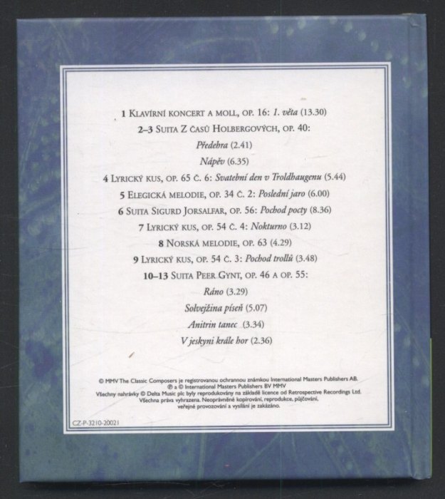 Edvard Grieg - Norská idyla (CD)