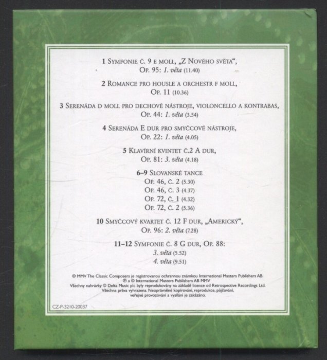 Antonín Dvořák - Čechy a Nový svět (CD)