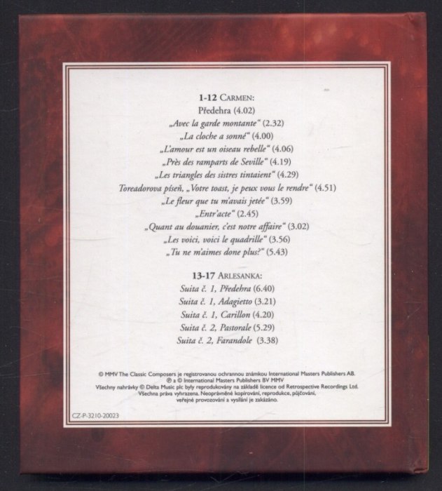 Georges Bizet - Operní vášeň (CD)
