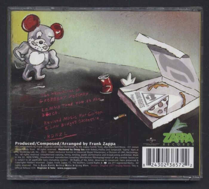 Frank Zappa - Studio Tan (CD)