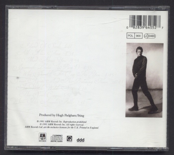 Sting - The Soul Cages (CD)