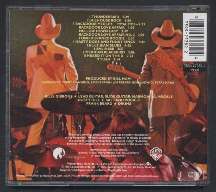 ZZ Top - Fandango! (CD)