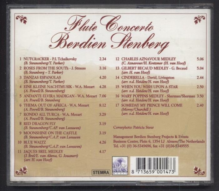 Berdien Stenberg - Flute Concerto (CD)